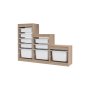 HANAH HOME Višenamenska komoda Swiss Sonomo White - slika 5