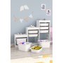 HANAH HOME Višenamenska komoda Swiss White - slika 3