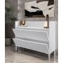 HANAH HOME Višenamenska komoda Gale White - slika 3