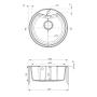 DEANTE Deante sudopera Solis 48/MGR/2 ZRS S803 - slika 2
