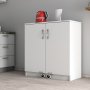 HANAH HOME Višenamenska komoda bele boje ERC0201 - slika 2