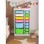 HANAH HOME Višenamenska polica Montana Xs 2D4N8U Multicolor - slika 2