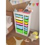 HANAH HOME Višenamenska polica Montana Xs 2D4N8U Multicolor - slika 4