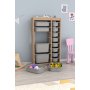HANAH HOME Višenamenska polica Montana Xs 2D4N8U Sonomo Grey - slika 3