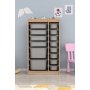 HANAH HOME Višenamenska polica Montana Xs 2D4N8U Sonomo Grey - slika 1