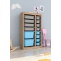 HANAH HOME Višenamenska polica Montana Xs 2D4N8U Sonomo Grey Blue - slika 2