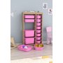 HANAH HOME Višenamenska polica Montana Xs 2D4N8U Sonomo Pink - slika 3