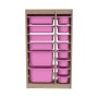 HANAH HOME Višenamenska polica Montana Xs 2D4N8U Sonomo Pink - slika 4