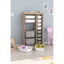 HANAH HOME Višenamenske police Montana Xs 2D4N8U Sonomo White Grey - slika 3