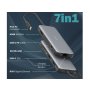 DIGITUS USB-C 7u1 docking stanica DA-70914 - slika 3