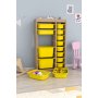 HANAH HOME Višenamenska polica Montana Xs 2D4N8U Sonomo Yellow - slika 3