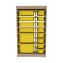 HANAH HOME Višenamenska polica Montana Xs 2D4N8U Sonomo Yellow - slika 4