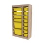 HANAH HOME Višenamenska polica Montana Xs 2D4N8U Sonomo Yellow - slika 5