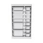 HANAH HOME Višenamenska polica Montana Xs 2D4N8U White - slika 4