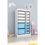 HANAH HOME Višenamenska polica Montana Xs 2D4N8U White Blue - slika 2