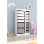 HANAH HOME Višenamenska polica Montana Xs 2D4N8U White Grey - slika 2