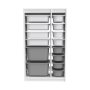 HANAH HOME Višenamenska polica Montana Xs 2D4N8U White Grey - slika 4