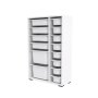 HANAH HOME Višenamenska polica Rine 2D4K8U White - slika 4