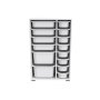 HANAH HOME Višenamenska polica Rine 2D4K8U White - slika 5