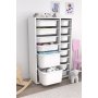 HANAH HOME Višenamenska polica Rine 2D4K8U White - slika 1