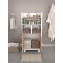 HANAH HOME Višenamenska polica Lia Atlantic Pine White - slika 4
