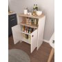 HANAH HOME Višenamenska polica Berry Sonomo White - slika 5