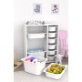 HANAH HOME Višenamenska polica Zen 2D2K6U White - slika 2