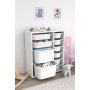 HANAH HOME Višenamenska polica Zen 2D2K6U White - slika 1