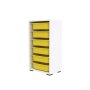 HANAH HOME Višenamenska polica Bronz 6N White Yellow - slika 4