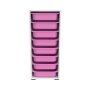 HANAH HOME Višenamenska polica Cara 8N White Pink - slika 5