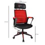 HANAH HOME Gaming Chair stolica XFly Oyuncu Red - slika 2