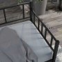 HANAH HOME Krevet od metala Daybed Black 90x190 - slika 3