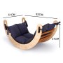 HANAH HOME Pikler Climber u boji hrasta AKTV048 - slika 5