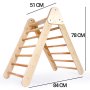 HANAH HOME Pikler Climber u boji hrasta AKTV015 - slika 4