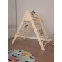 HANAH HOME Drveni Pikler Climber Joy Birchwood - slika 2