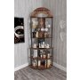 HANAH HOME Coffee Stand polica Risstretto Walnut (282PTR1312) - slika 1