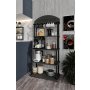 HANAH HOME Coffee Stand polica Time Black (282PTR1309) - slika 1