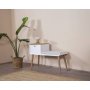 HANAH HOME Klupa Bohem White (277WLN1101) - slika 3