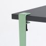 HANAH HOME Klupa Khalkeus Anthracite Mint Green (631LGG1225) - slika 4