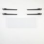 HANAH HOME Klupa Khalkeus White Black (631LGG1227) - slika 3