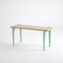 HANAH HOME Klupa Khalkeus Wooden Mint Green (631LGG1235) - slika 2