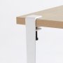 HANAH HOME Klupa Khalkeus Wooden White (631LGG1233) - slika 4