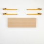 HANAH HOME Klupa Khalkeus Wooden Yellow (631LGG1234) - slika 3