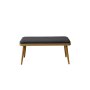 HANAH HOME Klupa Vina Mini 1053 Anthracite (869VEL5347) - slika 1