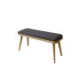 HANAH HOME Klupa Vina Mini 1053 Anthracite (869VEL5347) - slika 2
