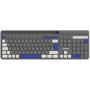 CANYON CNS-HKBW03DG Wireless US Siva Tastatura - slika 1