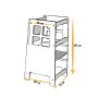 HANAH HOME Educational Tover Kule Brown (517BMB1144) - slika 4