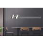 OPVIQ LED luster Waterwave Black Body White Light - slika 1