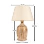 OPVIQ Stona lampa BK013 - slika 3