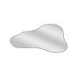 HANAH HOME Ogledalo Seilla Black (116SAM1241) - slika 4